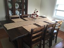 Rustic Dining Room Table 1 small