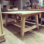 Rustic Dining Room Table 2 small