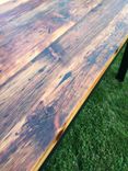 ***Antique Pumpkin Pine Farm Table*** 2 small