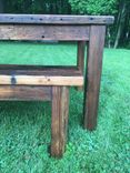 Reclaimed American Chestnut Dinning Table 4 small