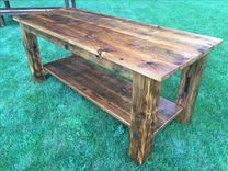 Rustic Reclaimed Prep Table 5 small