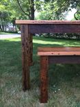 Reclaimed Oak Farm Table 6 small
