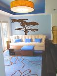 Plush 5 Star Sofa.  Maximum Comfort W/ Wide Reclaimed Wood Arms 4 small