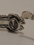 Sterling Silver Silverware Bracelet Unisex 3 small