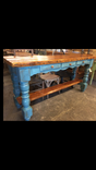 Antique Heart Pine Kitchen Island 1 small