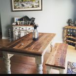6 Foot Farmhouse Table Set 1 small