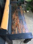 Black And Orange Ford Tailgate Bench 2 small