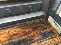 Black And Orange Ford Tailgate Bench 3 small