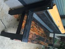Black And Orange Ford Tailgate Bench 5 small
