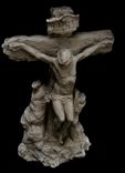 Crucifixion Sculpture.  8 Inch Tall Crucifix. 1 small
