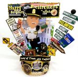 Retired Cake Topper, Goodbye Tension Hello Pension Cake Topper 6 small