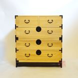 Kiri Wood Japanese Style Clothing Chest, Isho Dansu, Tansu 6 small