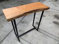 Live Edge Maple Console Table 3 small