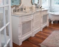 Raleigh White Curved Vanity 1 small