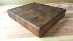 Walnut End Grain Cutting Board 1 small