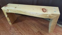 Fusion Live Edge Knotty Pine Walnut Insert Stainless Steel 2 small