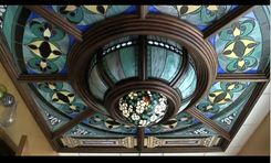 Stained Glass Skylight Dome For Your Home, Church Or Business 1 small