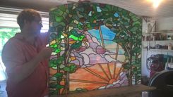 Stained Glass Window Panel, Transom, Cabinet Inserts, Sidelights, Sky Lights, Tiffany Stained Glass 5 small