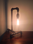 Pipe Lamp / Edison Bulb / Steampunk Lamp 1 small