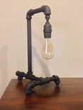 Pipe Lamp / Edison Bulb / Steampunk Lamp 2 small