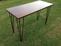 Hairpin Leg Desk / Mid Century Modern Desk 1 small