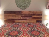 Rustic Pallet Headboard 2 small
