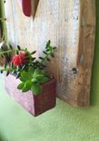 Handcrafted Open Heart Flower Pot 2 small
