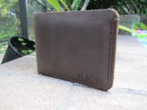 Leather Wallets, Slim Bifold Wallet, Minimalist Wallet 1 small