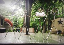 Adult Novelty Weenie & Marshmallow Roaster Sticks 3 small