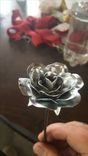 Galvanized Sheet Metal Rose 5 small