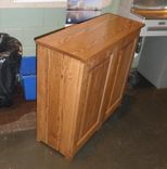 2 Bin Trash/ Recycling Cabinet 2 small