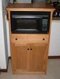 Microwave  Cabinet 1 small