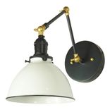 Colony 1-Light Dimmable, Swing Arm Wall Lamp 2 small