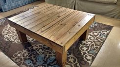 Reclaimed Wood Coffee Table 1 small