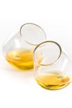 Revolving Rocks Wine Glass Pair 1 small