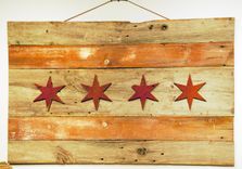 Large Chicago Flag 1 small