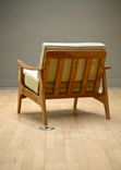 Mid Century Modern Upholstered Lounge Chair 5 small