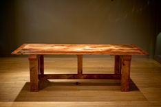 Rustic Farm Or Industrial Loft Dining/Conference Table 1 small
