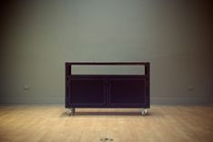 Urban Industrial Steel And Reclaimed Wood Cabinet On Wheels 4 small