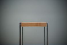 Urban Industrial Vintage - Steel And Reclaimed Wood Backless Bar Stool/Counter Stool 2 small