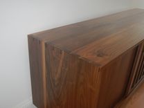Mid Century Modern/ Danish Modern Credenza/Sideboard - No Upper Shelf 3 small