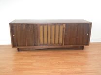 Mid Century Modern/ Danish Modern Credenza/Sideboard - No Upper Shelf 4 small