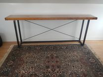 Large Reclaimed Wood Console Table 5 small