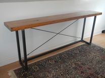 Large Reclaimed Wood Console Table 2 small