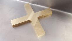 X Brass, Copper, Stainless Inlays 5 small