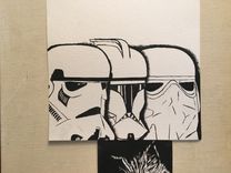 Custom India Ink Paintings 4 small