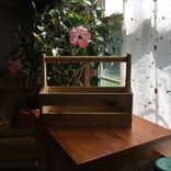 Handmade Wooden Carrying Display 2 small