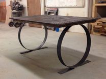 Modern Circles Metal Table Legs 1 small