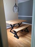 Metal Cross Bench/Table/Bar Legs 2 small