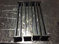 Mid Century Modern Steel Column Legs 3 small